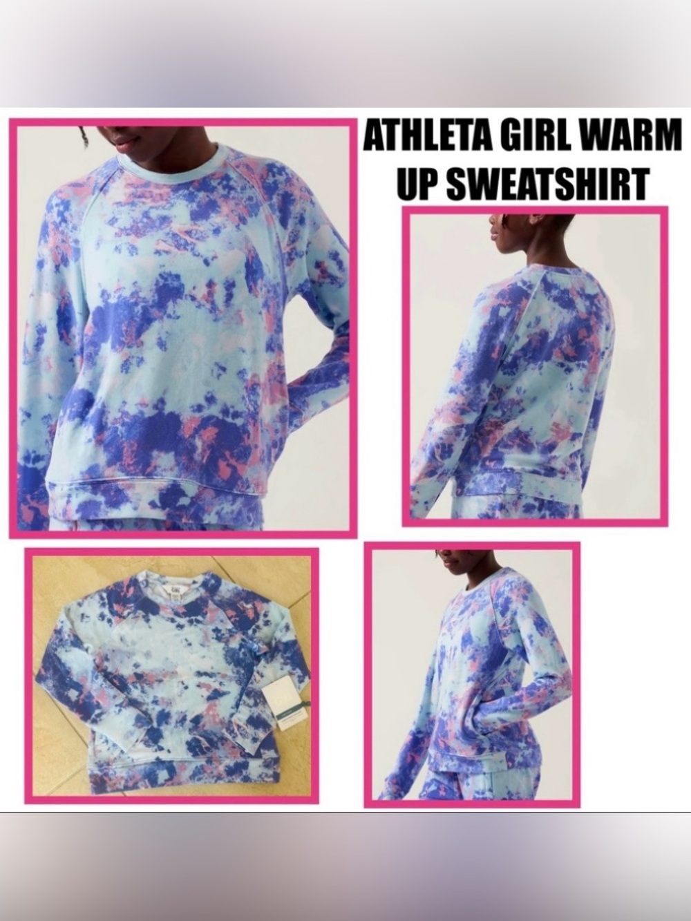 ATHLETA PRINTED SWEATSHIRT